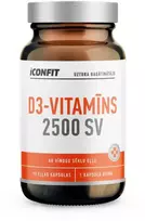 Iconfit d3 vitamin 2500 SV kapsulė N90