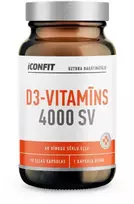 Iconfit d3 vitaminas 4000 SV kapsulė N90