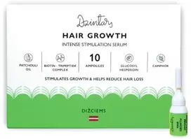 DZINTARS Dizciems plaukų augimo serumas 5 ml x N10