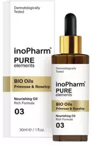 INOPHARM Pure Elements Bio Oils veido aliejus su raktažolėmis ir erškėtuogėmis, 30 ml
