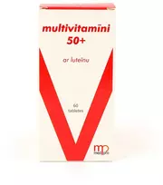 MEDPRO Multivitamins 50+ Liuteino tabletės N60