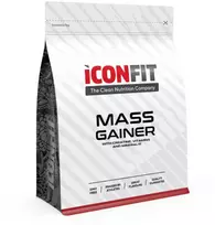 ICONFIT masės didinimo priemonė – braškės (angliavandeniai 5:1 baltymai) 1,5kg