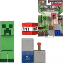 Minecraft Redstone Rinkinys Figūrėlė Creeper su armatą TNT 6+