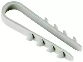 Kaištis BP apkabėlė 6-20mm Baltplast (100 vnt, pilkas)