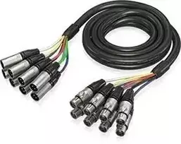 Behringer GMX-300CM Kabelis 8 x XLR F – 8 x XLR M 3m
