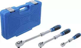 Bgs Technic Terkšlių rinkinys | ištraukiamos | 6,3 mm (1/4") / 10 mm (3/8") / 12,5 mm (1/2") | 3 vnt. (25123)
