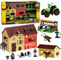 Lean Toys Ferma su traktoriumi 37 vnt.