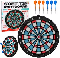 Lean Toys Smiginio lenta 42,5 cm 6 strėlyčių