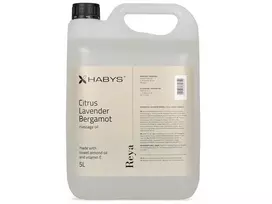 Masažo aliejus Habys Reya citrusai, levanda, bergamotas 5000 ml