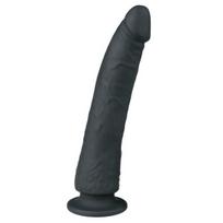 Dildo su siurbtuku EasyToys, 21 cm
