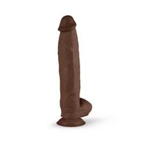 Dildo su siurbtuku Real Fantasy Travis, 31 cm