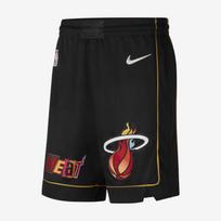 Nike NBA Dri-FIT Miami Heat City Edition Short Black - Dydis XL (DB4140-010 Šortai)