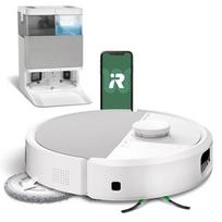 iRobot Roomba Combo 505+ Robot Vacuum + AutoWash Dock, White