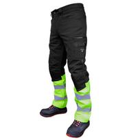 Softshell kelnės Mercury, geltona/juoda C46, Pesso