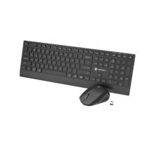 Natec Keyboard and Mouse | Stringray 2 | Keyboard and Mouse Set | Wireless | US | Black