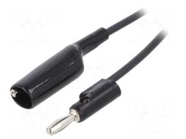 Test lead | 30VAC | 5A | banana plug 4mm,crocodile clip | Len: 1.524m