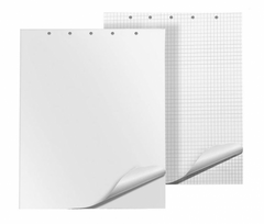 Popieriaus bloks lentai Q-CONNECT Flip-Chart, 65x100cm, langeliais, 20 lapai