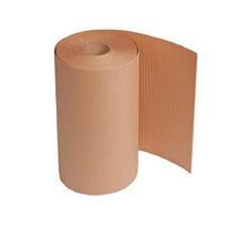 Gofruotas kartons ritinyje, 100cm x 75m, 180g/m2, perdirbtas, rudas