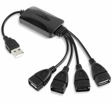 Kompiuterių priedai // Kompiuterių priedai - kiti // AK22 Hub rozdzielacz usb 4 porty