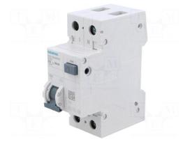 RCBO breaker | Inom: 32A | Ires: 30mA | Poles: 1+N | 230/400VAC | IP20