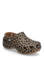 Crocs - Cls Platform Animal Clog - Klumpės - Smėlio