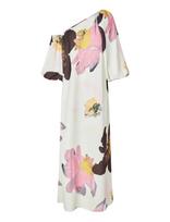 STINE GOYA - 2395 Heavy Crepe, Structured Off-Sh - Ilga suknelė - Balta