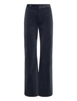 Lauren Ralph Lauren - High-Rise Corduroy Flare Pant - Platėjančios kelnės - Tamsiai mėlyna