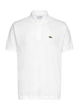 Lacoste - Classic Fit L1212 Original Polo Shirt - Megzti polo marškinėliai trumpomis rankovėmis - Balta