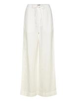 Polo Ralph Lauren - 9/1 Pd Linen-Wvn-Pants - Plačios kelnės - Balta