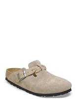 Birkenstock - Boston Braided Leoi/Leve Taupe - Klumpės - Smėlio