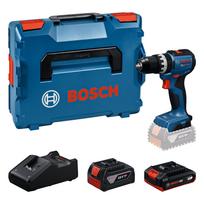 Bosch akumuliatorinis smūginis suktuvas-gręžtuvas GSB18V-52 1 x 2,0 Ah + 1 x 4,0 Ah