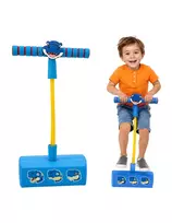 WOOPIE Foam Pogo Jumper for Kids Blue Dinosaur
