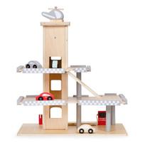Medinis garažas su liftu Ecotoys