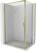 Mexen Exo stumdomos dušo kabina 180 x 100 cm, permatomas, auksinė - 8151-180-100-50-00