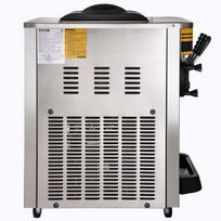 Ledų gaminimo aparatas, 22-30 l/val. 2350W stalviršio minkštųjų ledų aparatas, 74,5x54x86 cm, sidabrinis