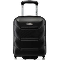 Rankinio bagažo lagaminas su ratukais 40x30x20 cm, tinkamas Wizz Air, juoda