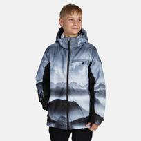 Huppa Berniukų striukė RAINER, dark gray pattern/ black, 146