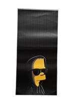 Lipdukas ant Automobilio Statramsčio Bart Simpson ( B-Pillar Sticker )