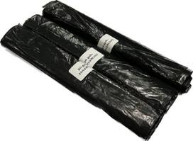 Higieniniai maišeliai šunų ekskrementams, HDPE, 20 x 28 cm, juodos spalvos, 3 ritinėliai (150 vnt).