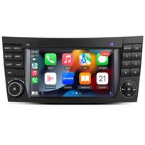 android 7 colių automobilių navigacijos sistemos radijas junsun Mercedes Benz E-Klasse W211 W219 gps navi wifi bt fm carplay swc