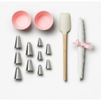 Torto dekoravimo rinkinys priedų skaičius 10 vnt. The Essentials Cupcake Tools – Printworks