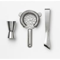 Iš plieno kokteilio gaminimo rinkinys The Essentials - Cocktail Tools – Printworks