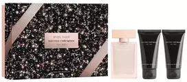 Set Narciso Rodriguez: Musc Nude Eau De Parfum For Women, 50 ml + Musc Nude Hydrating Losjonas kūnui, 50 ml + Musc Nude Cleansing Dušo želė All Over The Body For All Skin Types, 50 ml