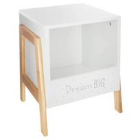 Vaikiška knygų lentyna Dream, balta/ruda
