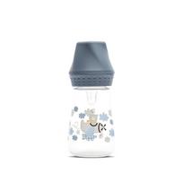 Kūdikio buteliukas Lorelli My Friend 125 ml Cameo Blue nuo dieglių