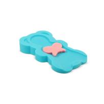 Kūdikių vonios minkštas kilimėlis Lorelli Soft Pad Midi Blue, aukštos kokybės putplasčio ausų apsauga
