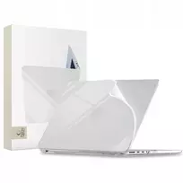 „Tech-Protect“ minkštas dėklas „MacBook Pro 16“ (2021 / 2023 / 2024 / 2025 / 2026) – permatomas