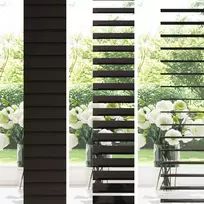 Venecijos žaliuzės Tamsiai rudas 40 x 250 cm 35 mm