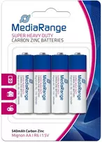 MediaRange Baterija Carbon-Zinc AA 1.5V/4pcs (MRBAT144)