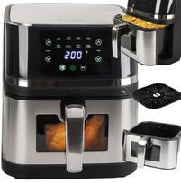 Karšto oro gruzdintuvė 2400W 10L su LCD ekranu